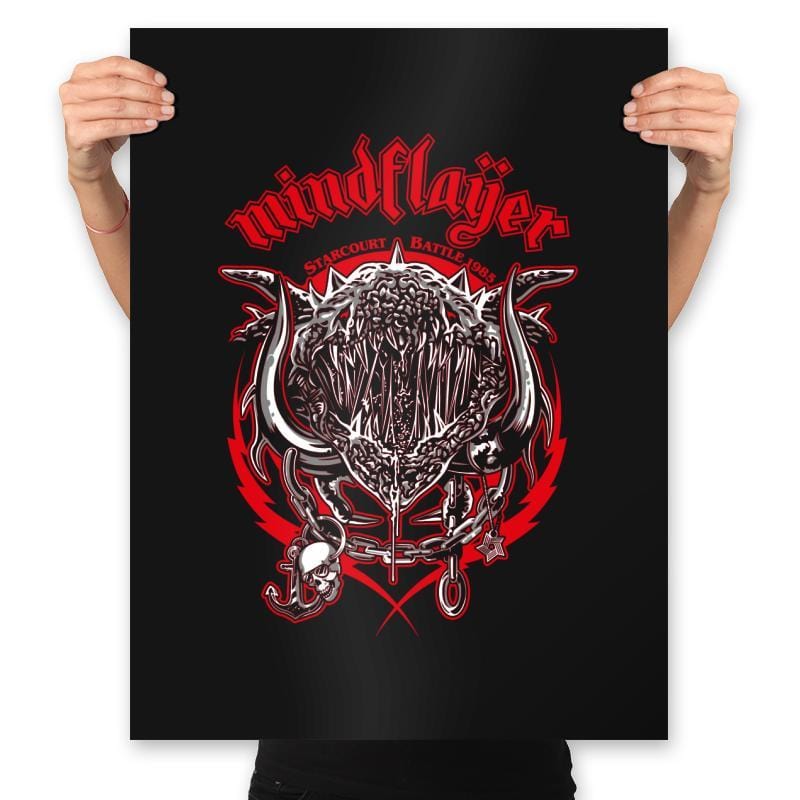 Motorflayer - Prints Posters RIPT Apparel 18x24 / Black