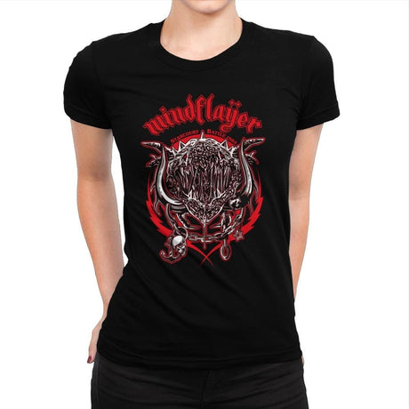 Motorflayer - Womens Premium T-Shirts RIPT Apparel Small / Indigo