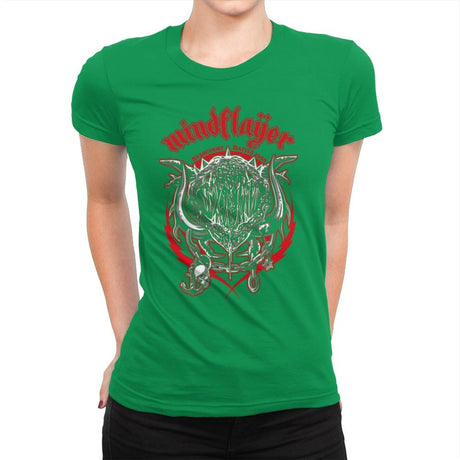 Motorflayer - Womens Premium T-Shirts RIPT Apparel Small / Kelly Green
