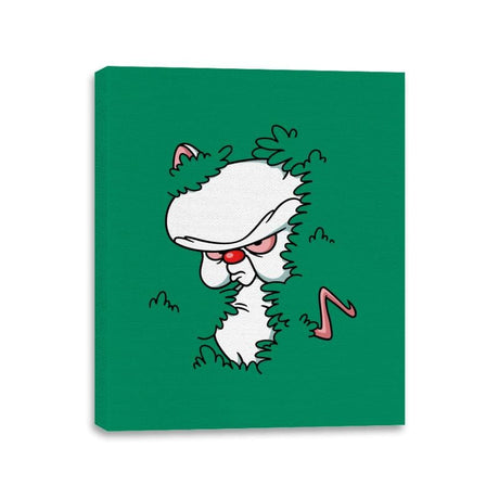 Mouse in the Bush - Canvas Wraps Canvas Wraps RIPT Apparel 11x14 / Kelly