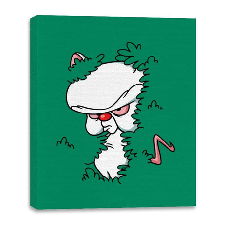 Mouse in the Bush - Canvas Wraps Canvas Wraps RIPT Apparel 16x20 / Kelly