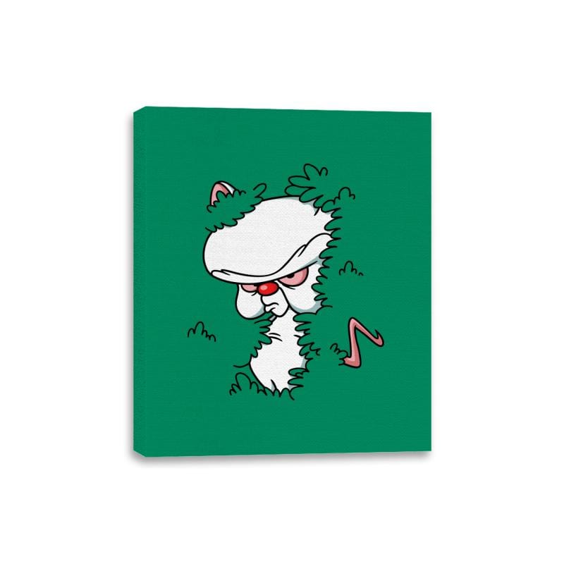 Mouse in the Bush - Canvas Wraps Canvas Wraps RIPT Apparel 8x10 / Kelly