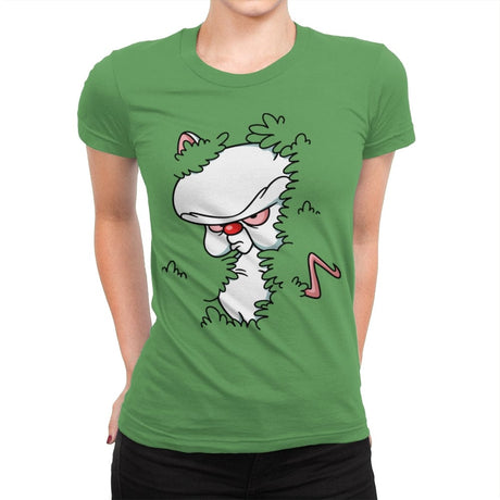 Mouse in the Bush - Womens Premium T-Shirts RIPT Apparel Small / Kelly