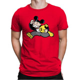 Mousopoly - Mens Premium T-Shirts RIPT Apparel Small / Red