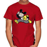Mousopoly - Mens T-Shirts RIPT Apparel Small / Red