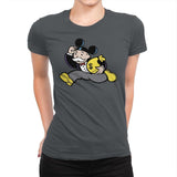 Mousopoly - Womens Premium T-Shirts RIPT Apparel Small / Heavy Metal