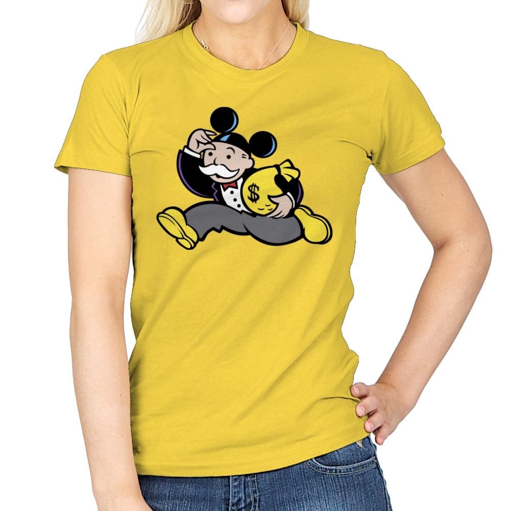 Mousopoly - Womens T-Shirts RIPT Apparel Small / Daisy