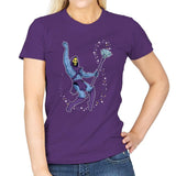 Moving The Skeleton - Womens T-Shirts RIPT Apparel Small / Purple
