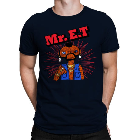 Mr ET - Mens Premium T-Shirts RIPT Apparel Small / Midnight Navy