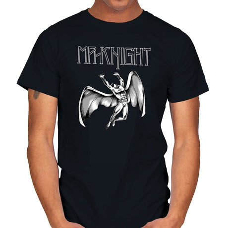 Mr Knight - Mens T-Shirts RIPT Apparel Small / Black