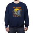 Mr. Mando - Crew Neck Sweatshirt Crew Neck Sweatshirt RIPT Apparel Small / Navy