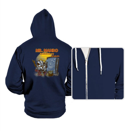 Mr. Mando - Hoodies Hoodies RIPT Apparel Small / Navy