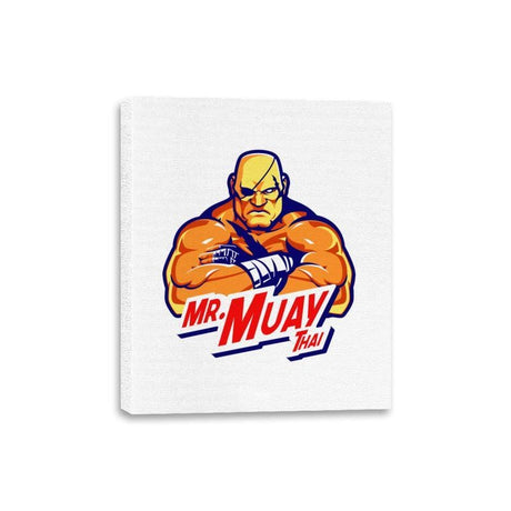 Mr. Muay Thai - Canvas Wraps Canvas Wraps RIPT Apparel 8x10 / White