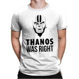 Mr Right - Best Seller - Mens Premium T-Shirts RIPT Apparel Small / White