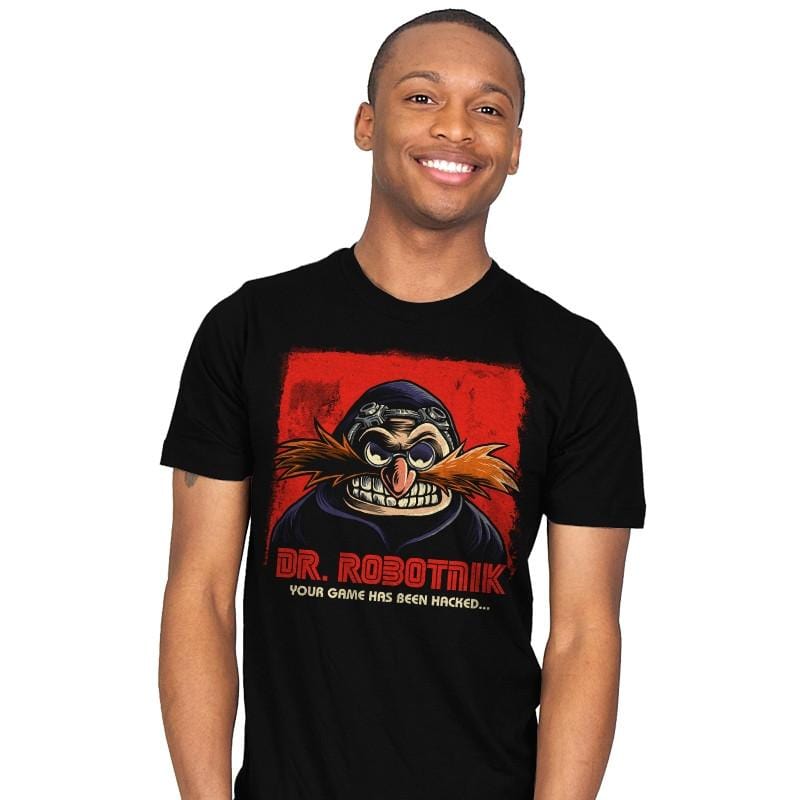 Mr Robotnik - Mens T-Shirts RIPT Apparel Small / Black