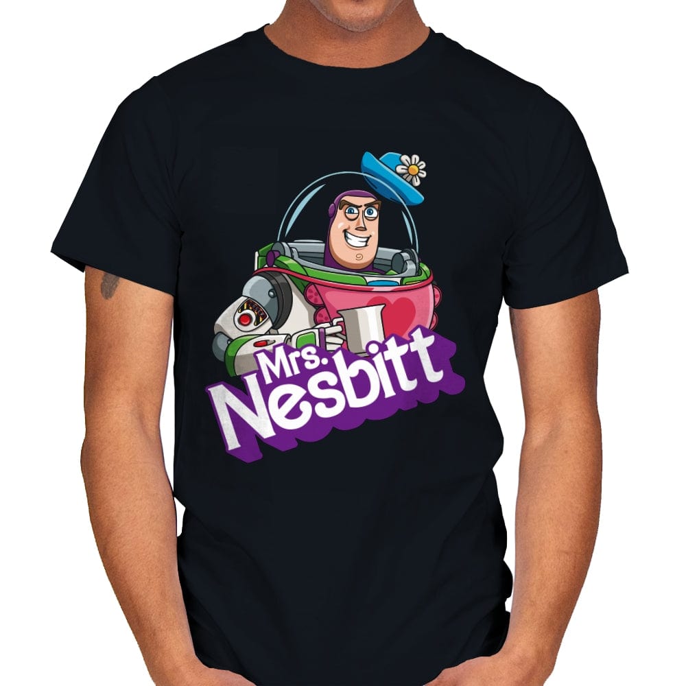 Mrs. Nesbitt - Mens T-Shirts RIPT Apparel Small / Black
