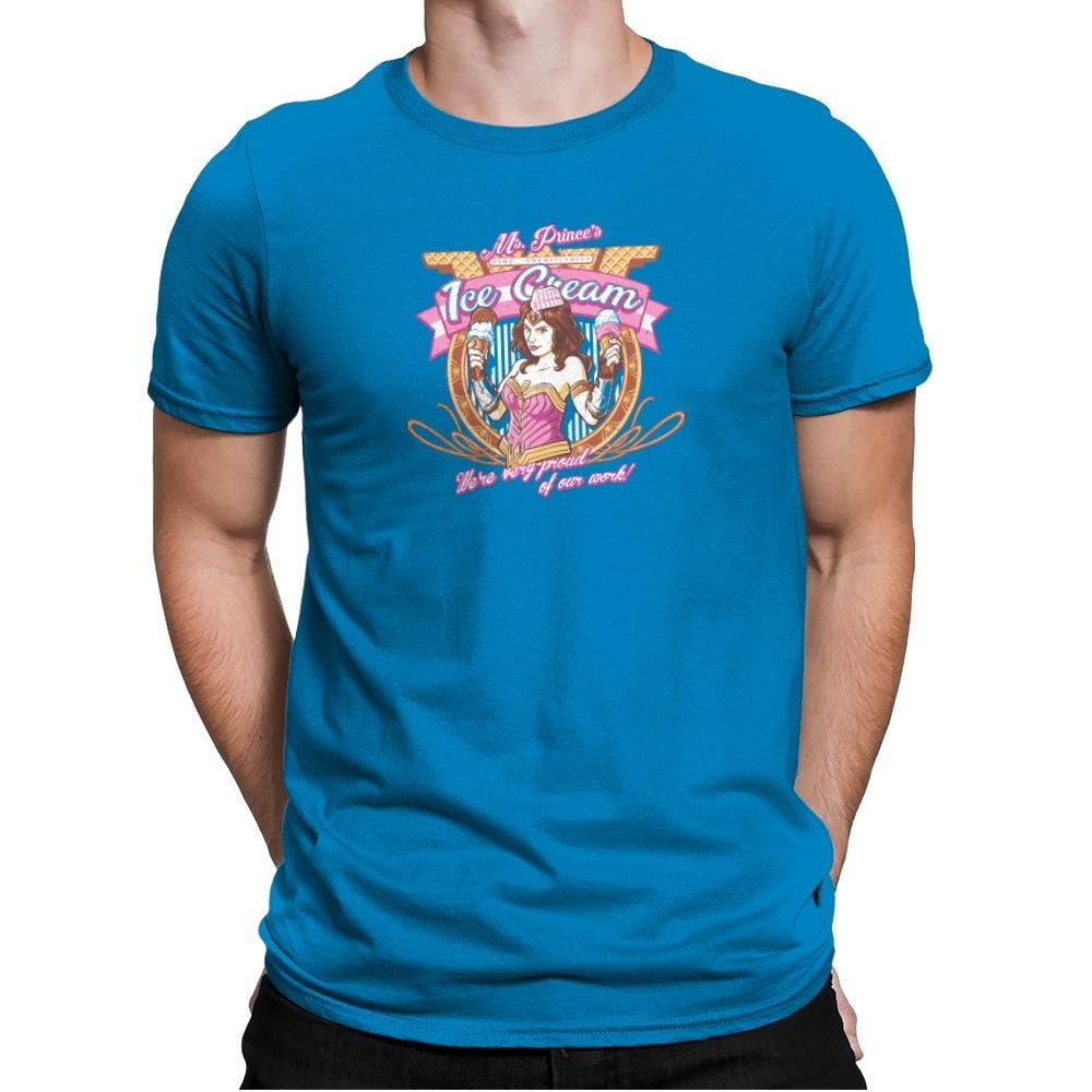 Ms. Prince's Ice Cream Exclusive - Mens Premium T-Shirts RIPT Apparel Small / Turqouise