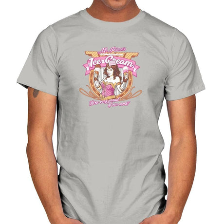 Ms. Prince's Ice Cream Exclusive - Mens T-Shirts RIPT Apparel Small / Ice Grey