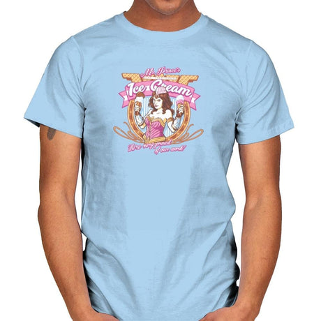 Ms. Prince's Ice Cream Exclusive - Mens T-Shirts RIPT Apparel Small / Light Blue