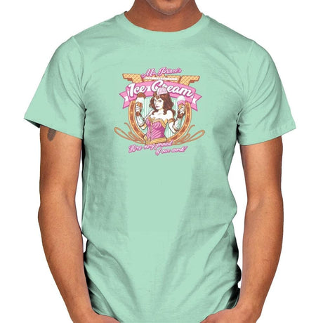 Ms. Prince's Ice Cream Exclusive - Mens T-Shirts RIPT Apparel Small / Mint Green