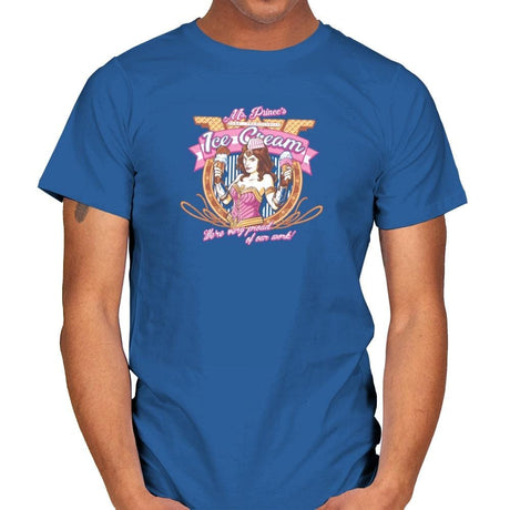 Ms. Prince's Ice Cream Exclusive - Mens T-Shirts RIPT Apparel Small / Royal
