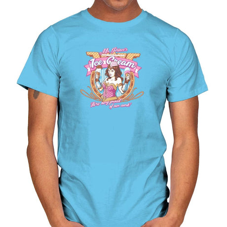 Ms. Prince's Ice Cream Exclusive - Mens T-Shirts RIPT Apparel Small / Sky