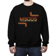 Msdos - Crew Neck Sweatshirt Crew Neck Sweatshirt RIPT Apparel Small / Black