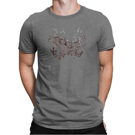 Mt. Defendmore Exclusive - Mens Premium T-Shirts RIPT Apparel Small / Heather Grey