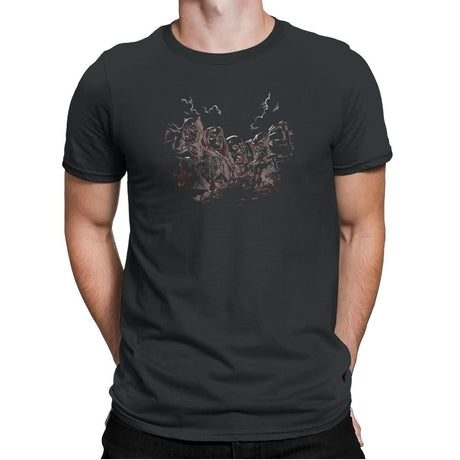 Mt. Defendmore Exclusive - Mens Premium T-Shirts RIPT Apparel Small / Heavy Metal