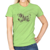 Mt. Defendmore Exclusive - Womens T-Shirts RIPT Apparel Small / Mint Green