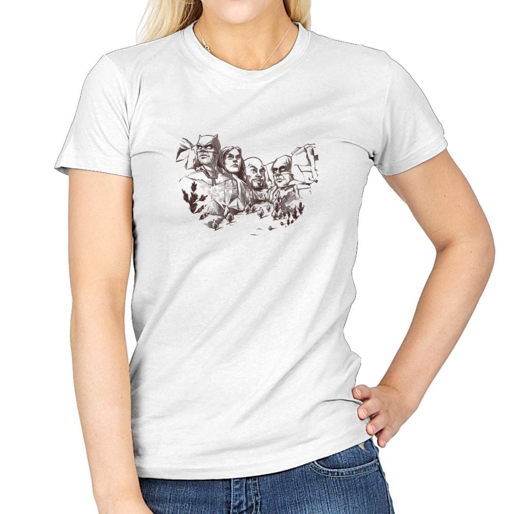 Mt. Defendmore Exclusive - Womens T-Shirts RIPT Apparel Small / White
