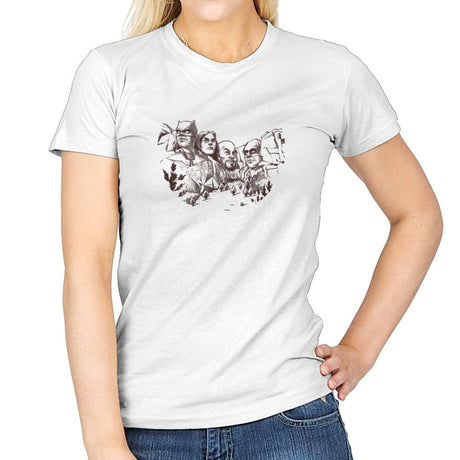 Mt. Defendmore Exclusive - Womens T-Shirts RIPT Apparel Small / White