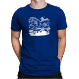 Mt. Droidmore Exclusive - Mens Premium T-Shirts RIPT Apparel Small / Royal