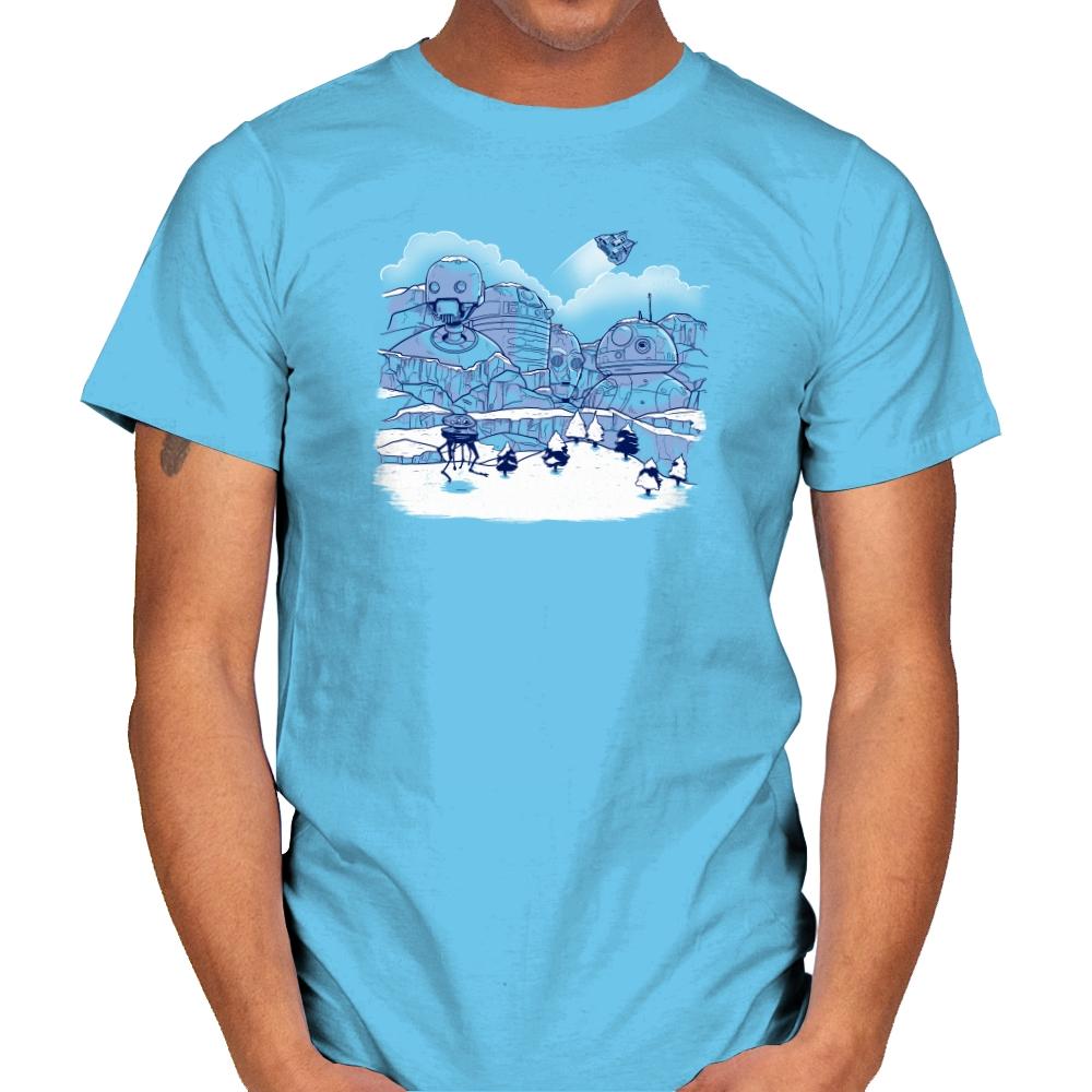 Mt. Droidmore Exclusive - Mens T-Shirts RIPT Apparel Small / Sky