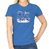 Mt. Droidmore Exclusive - Womens T-Shirts RIPT Apparel Small / Iris