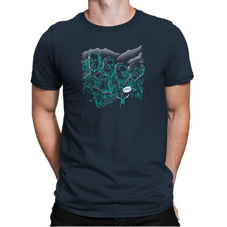 Mt. Sunnymore Exclusive - Mens Premium T-Shirts RIPT Apparel Small / Indigo