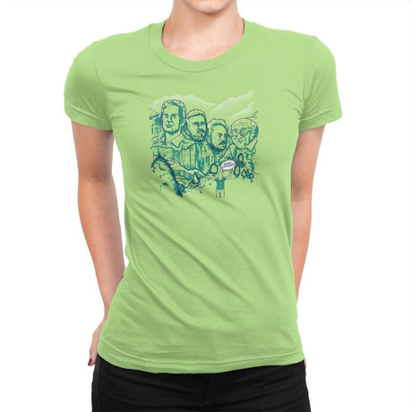 Mt. Sunnymore Exclusive - Womens Premium T-Shirts RIPT Apparel Small / Mint