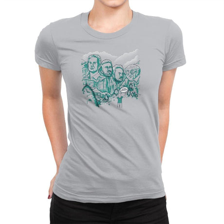 Mt. Sunnymore Exclusive - Womens Premium T-Shirts RIPT Apparel Small / Silver