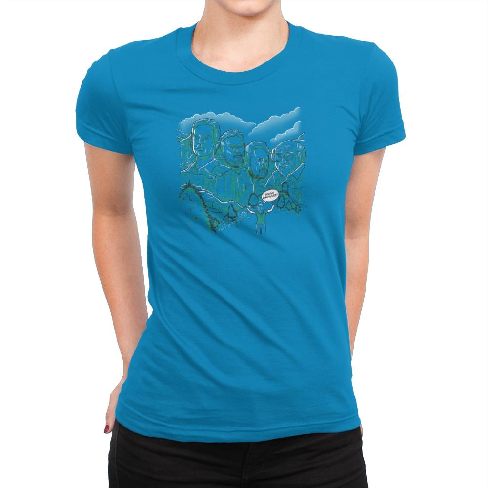 Mt. Sunnymore Exclusive - Womens Premium T-Shirts RIPT Apparel Small / Turquoise