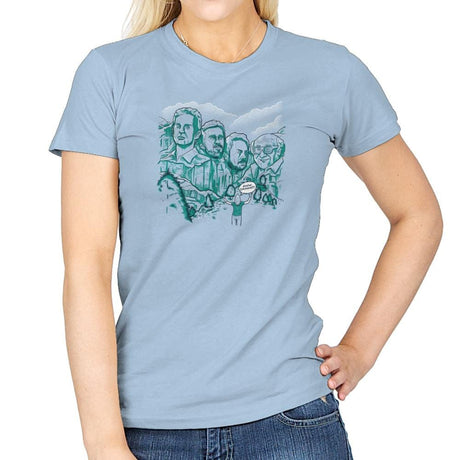 Mt. Sunnymore Exclusive - Womens T-Shirts RIPT Apparel Small / Light Blue
