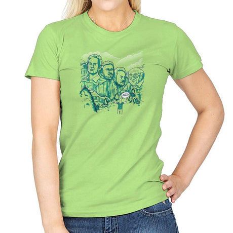 Mt. Sunnymore Exclusive - Womens T-Shirts RIPT Apparel Small / Mint Green