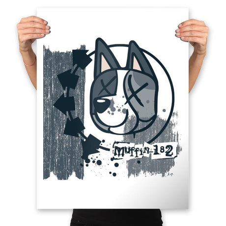 Muffin 182 - Anytime - Prints Posters RIPT Apparel 18x24 / White