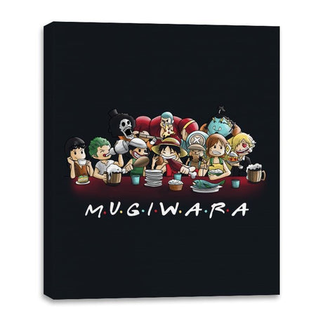 MUGIWARA - Canvas Wraps Canvas Wraps RIPT Apparel 16x20 / Black