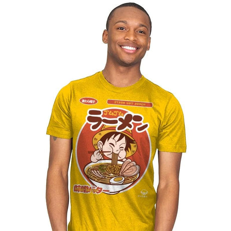 MUIGWARA RAMEN - Mens T-Shirts RIPT Apparel Small / Sunshine