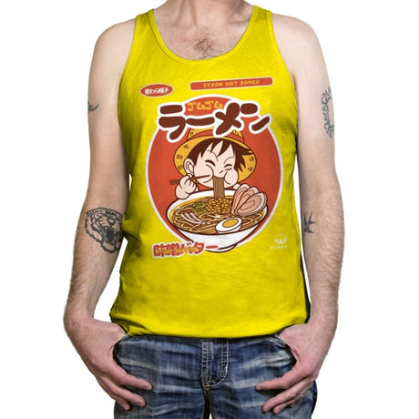MUIGWARA RAMEN - Tanktop Tanktop RIPT Apparel X-Small / Neon Yellow