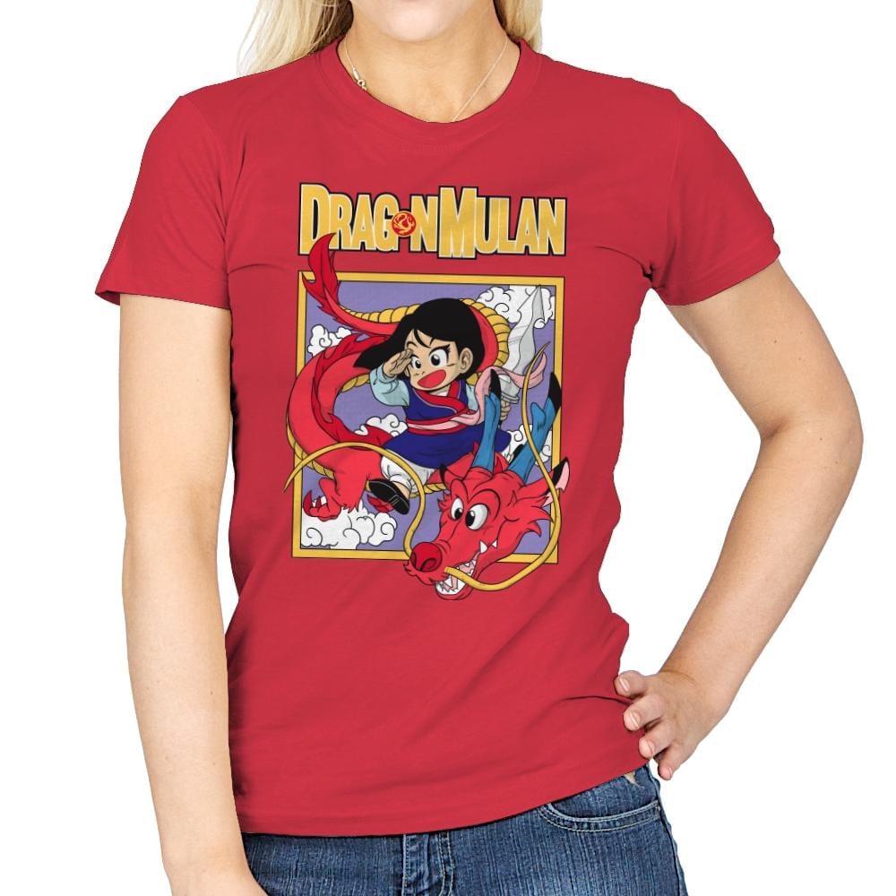 MulanBall-Z - Womens T-Shirts RIPT Apparel Small / Red