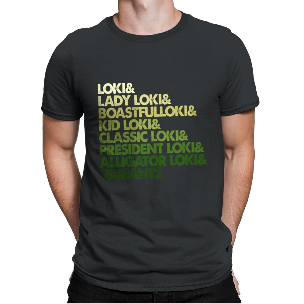 Multi Loki - Mens Premium T-Shirts RIPT Apparel Small / Heavy Metal