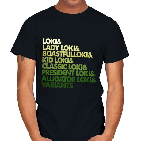 Multi Loki - Mens T-Shirts RIPT Apparel Small / Black