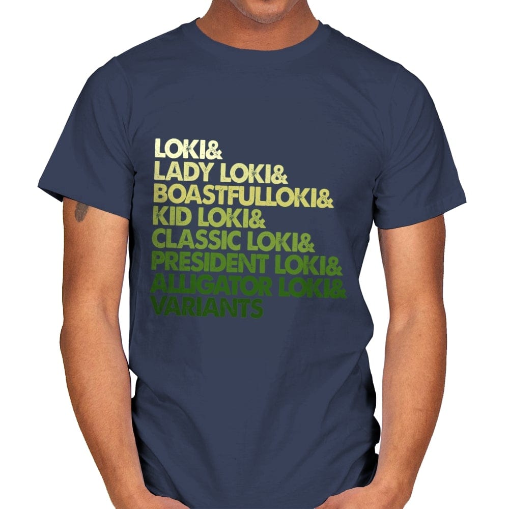 Multi Loki - Mens T-Shirts RIPT Apparel Small / Navy