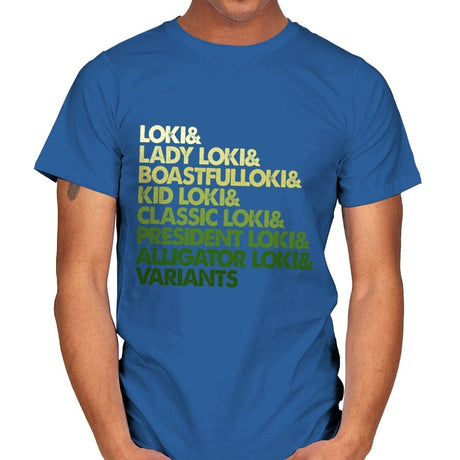 Multi Loki - Mens T-Shirts RIPT Apparel Small / Royal